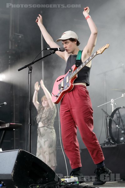 PORRIDGE RADIO - 2023-05-28 - ANGERS - Le Chabada - Scene Elevation - Dana Margolin - Georgie Stott